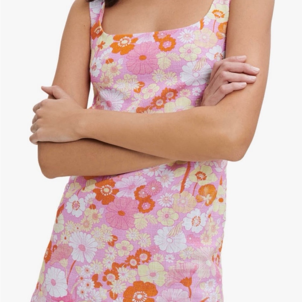 NWT MAJE FLOWER POWER DRESS - Picture 5 of 12